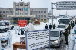 نگرانی از احتمال طاعون ریوی پس از مرگ یک کارمند در روسیه