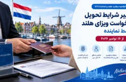 تغییر شرایط تحویل درخواست ویزای هلند توسط نماینده از ۱۶ نوامبر ۲۰۲۶